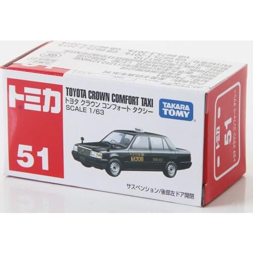 Takara Tomy Tomica 1/63 TOYOTA Crown Comfort TAXI Metal Diecast Vehicle Model Toy Car New #746881