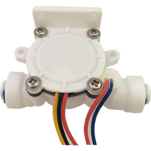 Rate 2~30L/hour TDS water conductivity measure hall flow sensor meter