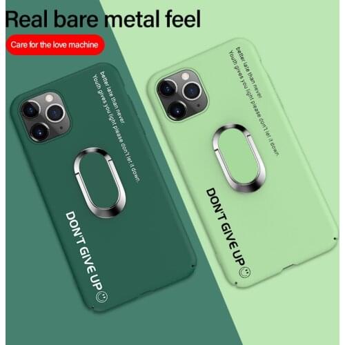 Ultra-thin Matte PC Phone Case For iPhone 13 11 Pro Max SE XSmax XR XS X 8 7 6 Plus Magnetic Protection Cover