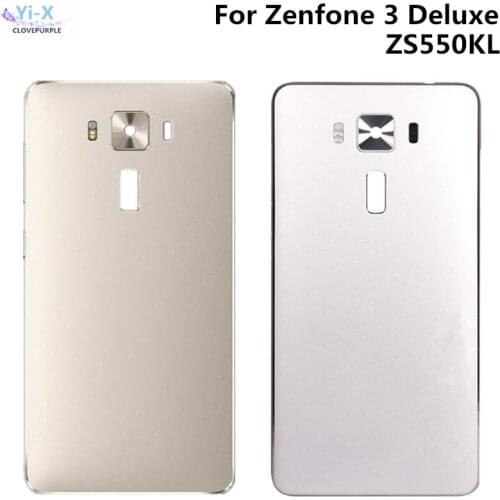 Rear Battery Cover Housing For ASUS Zenfone 3 Deluxe 5.5 ZS550KL Back Battery Cover Case Replacement Parts