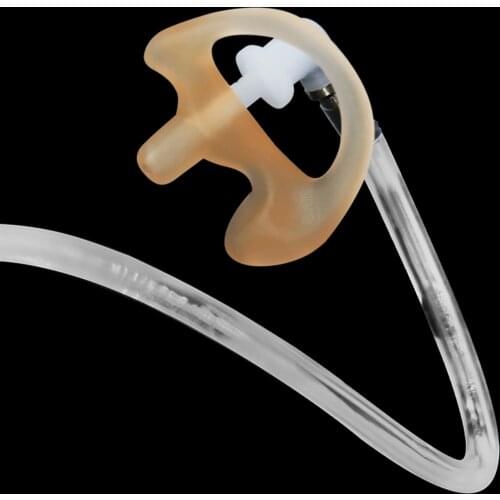 Replacement Soft Silicone Beige Ear Mold Small Medium Large for Left and Right Ears Walkie Talkie Air Acoustic Earpiece Headset