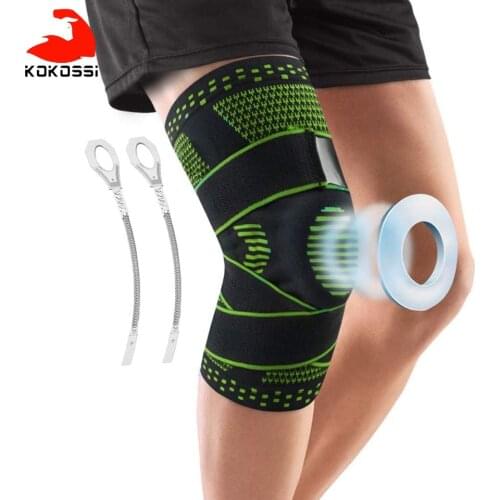 1PCS Knee Brace Compression Sleeve Non-Slip Running Hiking Basketball Meniscus Tear Arthritis Single Wrap Kneepads Knee Pads