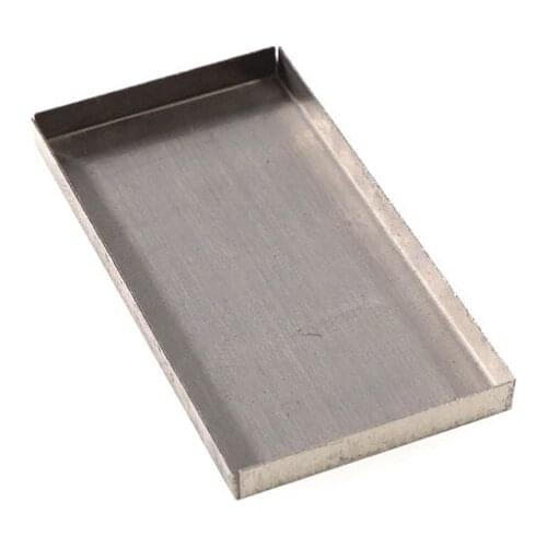 10pcs EMI RFI Shield Can 40 mm x 20 mm Height 3.0 mm thickness 0.2mm EMI RFI Shielding Case Nickel Silver 40x20x3