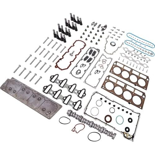 12595365 Roller Lifter + Gasket + Camshaft + Valley Cover Set For GMC for Buick for Chevy