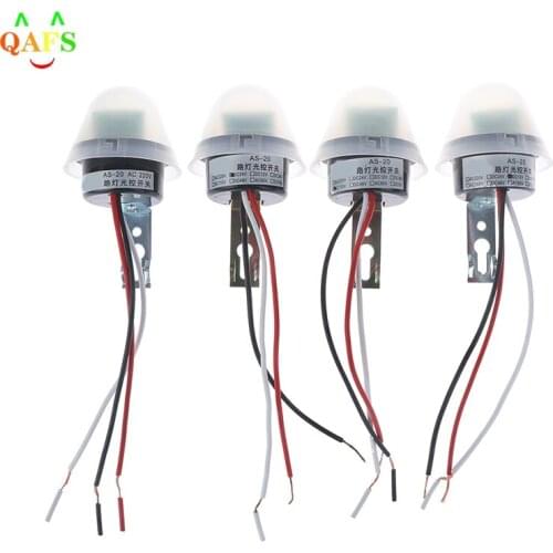12V 24V 110V 220V Automatic Auto On Off Photocell Street Light Switch Photo Control Photoswitch Sensor Switch