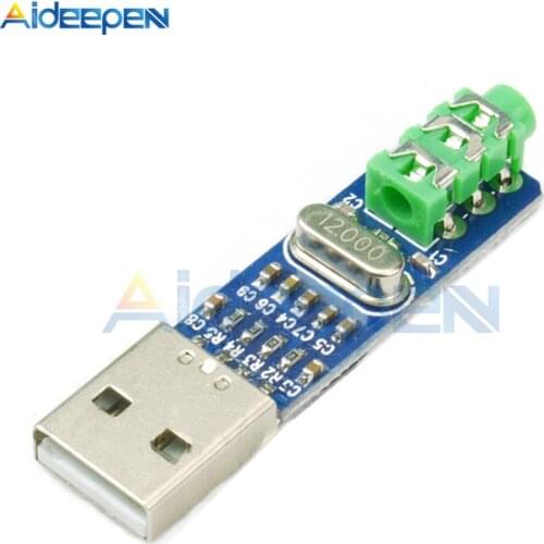 5V Mini PCM2704 USB DAC HIFI USB Sound Card USB Power DAC Decoder Board Module for Arduino for PC