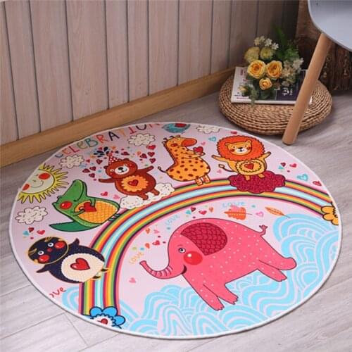 Baby Play Mats Kids Crawling Carpet Floor Rug Baby Bedding Elephant Blanket Foldable Storage Game Pad Children Room Decor