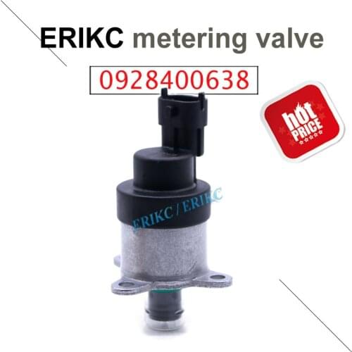 ERIKC 0928400638 Fuel Pump Regulator Metering Suction Control Solenoid Valve BG5X-9350-AA 48989210 For CUMMINS DAF IVECO CASE IH