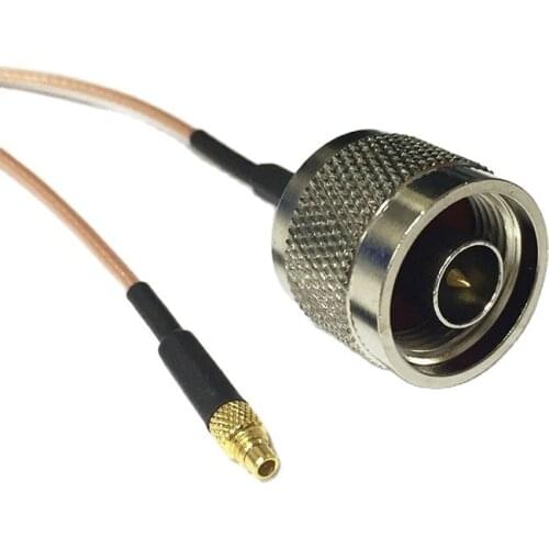 New Modem Coaxial Cable N Male Plug Switch MMCX Male Plug Connector RG178 Cable Pigtail 15CM 6" Adapter Jumper