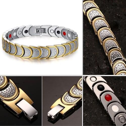 Trendy Anti-Allergies Magnetic Therapy Bracelet Bangles for Gifts Healthcare