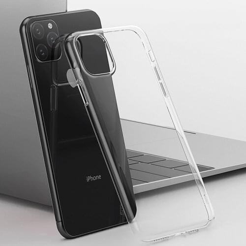 For iphone 11 Pro Max Case Transparent Ultra Thin Soft TPU Silicone Back Cover New For iPhone 11 Protective Case