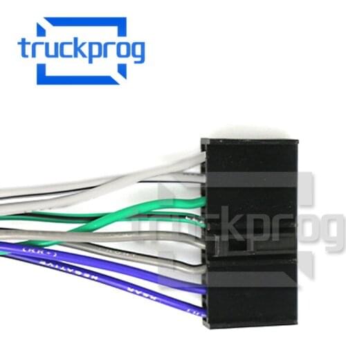 TruckProg ISO Radio Adapter for FO-RD for JAGUAR for LINCOLN for MERCURY Wiring Harness Connector