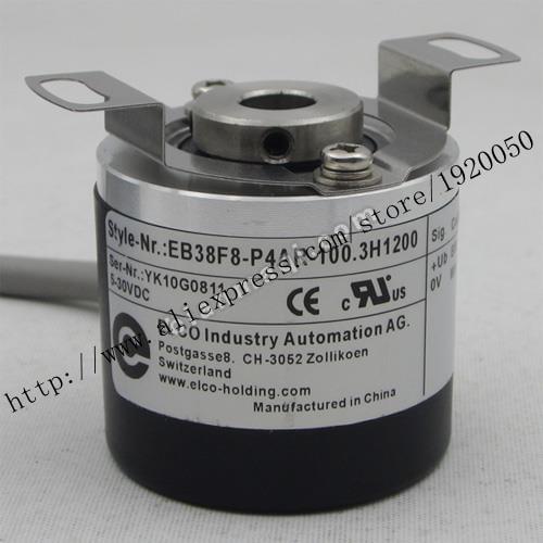 Stock EB38F8-P4AR-100.3H1200 Elco ELCO 8mm hollow shaft rotary encoder