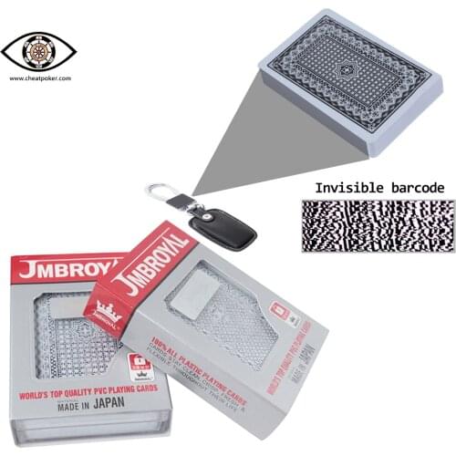 Magic Tricks Marked Playing Cards For Analyzer Plastic Bridge Size Deck Board Game Anti Cheat Poker JMBROYAL