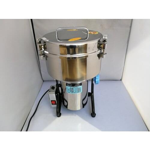 High-speed Electric Grains Spices grinder 4500g ,Chinese medicine Cereals Coffee Dry Food powder crusher Mill Grinding Machine