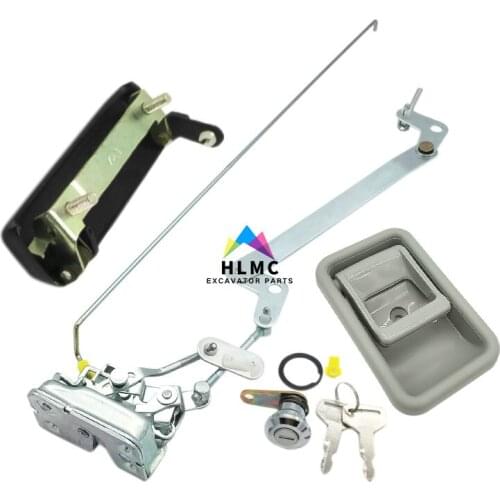 SK140/200/210/230-6E-8 excavator cab door lock assembly