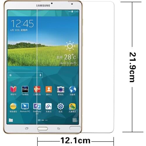 HD protective film tempered glass film For Samsung Galaxy Tab S T700 T705 8.4" tablet Anti-shatter LCD Screen Protector Film