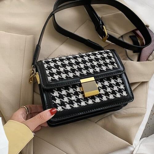 2020 New Style Korean-style Versatile Fashion Chain Womens Square Sling Bag Shoulder