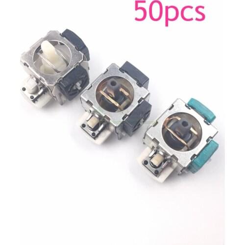 50pcs for XBOX 360/ PS2 Controller Original 3D Analog Joystick Sensor Module Potentiometer Replacement