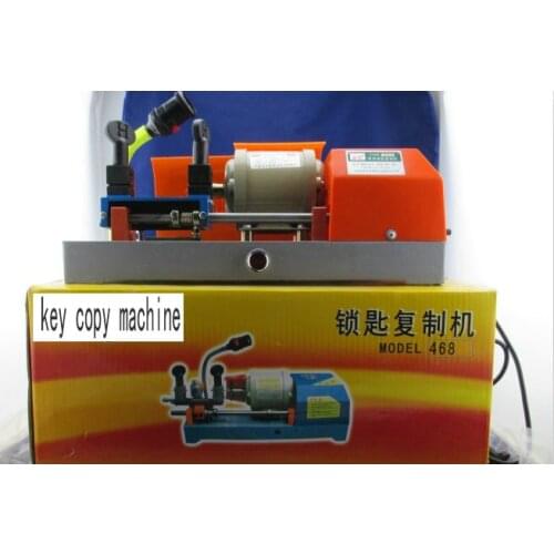 AC 220V 468A electric gear key copy machine, multi-function manual horizontal key, suitable for flat, cross, serrated type keys