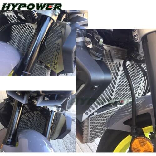 Motorcycle Accessories Radiator Grille Grills Guard Cover Protector For YAMAHA MT-10 MT10 FZ10 FZ-10 2016-2017