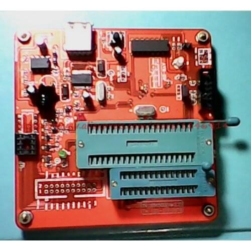 Free shipping AVR high voltage programmer,Stk500 compatible with parallel programming, ISP programming, TINY13A