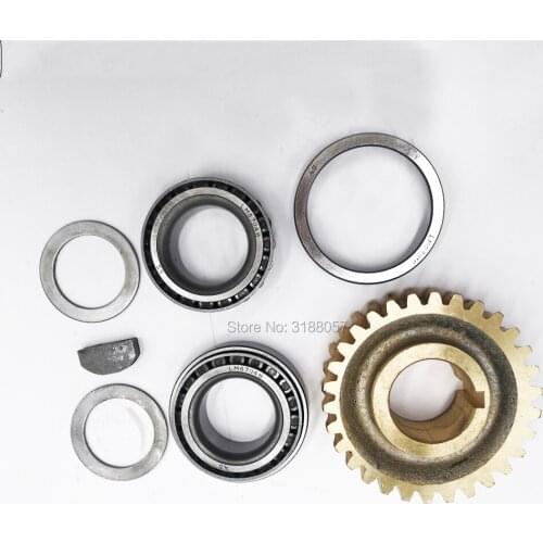 BEARINGS, RACES, SPACERS, KEY Fits MTD Troy-Bilt Horse Tiller Drive Gear Kit Replaces GW-11527, GW-1064, 1064