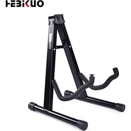 Black Colorful Portable Foldable Single Floor Guitar Stand For Acoustic Electric Musical Instrument Universal Display