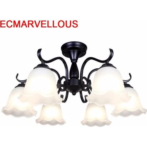 Design Lampara Techo Colgante Lustre E Pendente Para Sala De Jantar Loft Deco Maison Lampen Modern Hanging Lamp Pendant Light