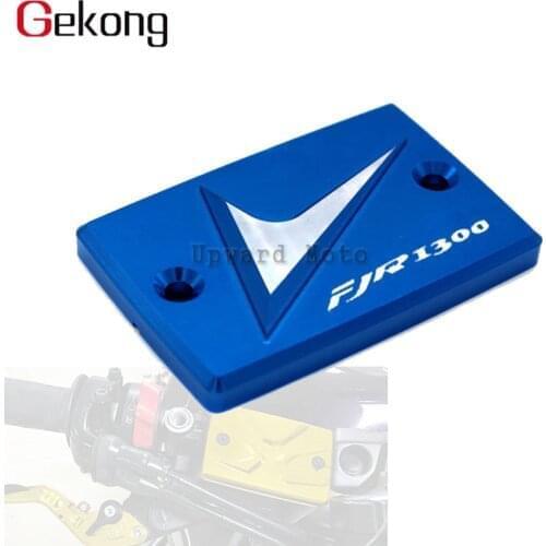 For YAMAHA FJR1300 FJR 1300 Motorcycle Accessories CNC Aluminum Front Clutch Brake Cylinder Fluid Reservoir Cover Cap