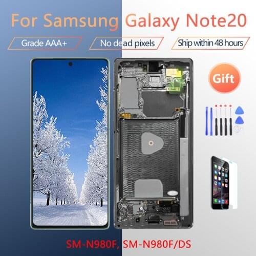 For Samsung Galaxy Note20 LCD SM-N980F, SM-N980F/DS 5G n986b LCD display Touch Screen Digitizer
