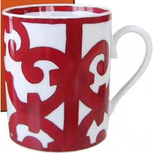European Bone China Tea Milk Coffee Mug High-grade Creative Ceramic Breakfast Cups Gifts