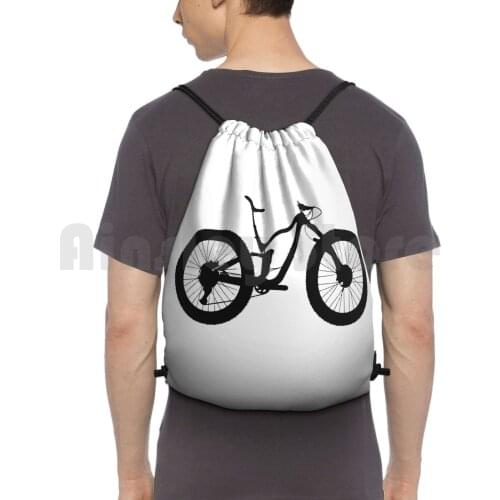 Bigfoot Mountain Bike | Sports Backpack Drawstring Bag Riding Climbing Gym Bag Black Team Bike Cycling Mens Sprint Bicycle