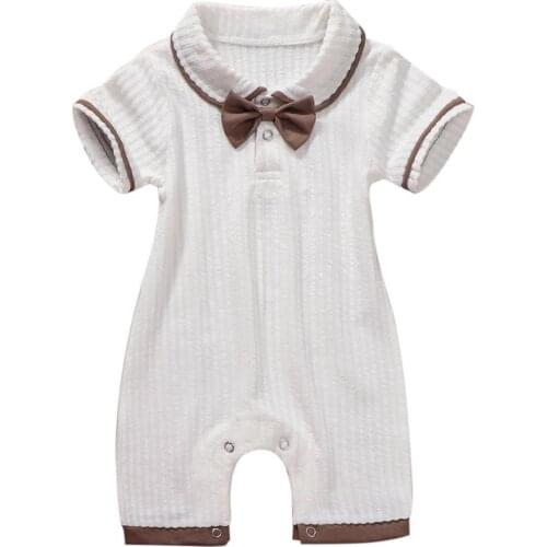 Summer Newborn Baby Cotton Romper Infant Jumpsuit Kids Clothes