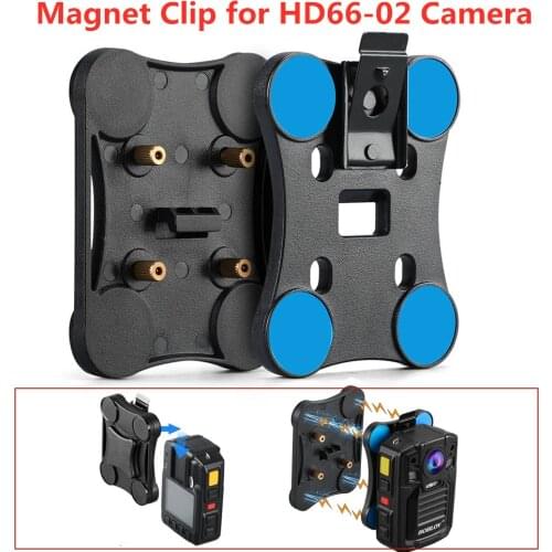 BOBLOV Magnetic Mount Clip for HD66-02 Body Camera（Only for HD66-02 Body Camera)