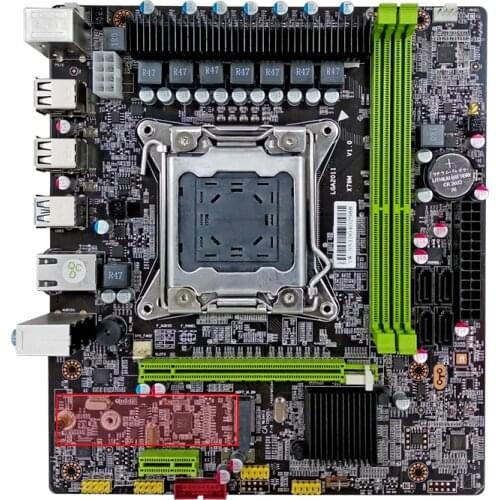 Desktop Motherboard New X79 LGA2011 SATA 3.0 USB 3.0 Ports DDR3 E-sports motherboard Capacity Computer mainboard