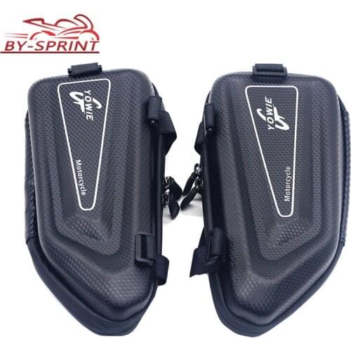 Motorcycle Hard Shell Triangle Bag Side Waterproof Large Capacity Bag For Honda CB125R VFR 750 800 1000 CBR250 NC700 NC750X/S