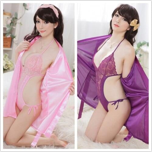 New arrive women night dress+teddies lingerie sexy hot erotic babydoll lace sleepwear underwear Teddy nightwear freeshipping