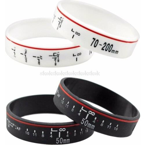 Silicone Camera Lens Wristband Photographer Band Bracelet for Camera Photo Studio Accessories Unisex Lovers Gifts A25 19