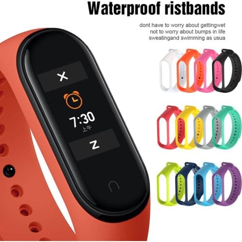 Durable Watch Silicone Wrist Strap for Xiaomi Mi Band 5 Xiomi Miband 5 Brand 5 band5 Bracelet Accessories on My Mi band5 Straps
