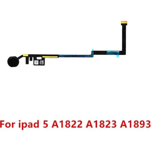 For ipad 5 A1822 A1823 A1893 Home Button Return Key Fingerprint sensor Scanner Flex Cable Ribbon Replacement Repair Parts
