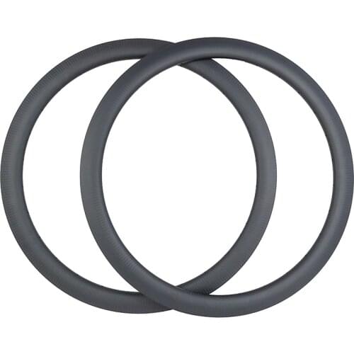 Super Light 330g 42mm Asymmetric Tubular Bicycle Road Carbon Rims 20H 24H 28H 32H 25mm width External Nipples Disc Bike Wheels