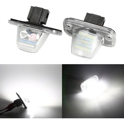 LED CANBUS License Plate Lights Base For VW T4 90-03 Transporter syncro 1993-2004 Candy 2004 Jetta Syncro 2005 AUTO Number Lamp