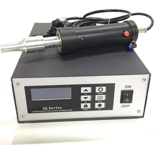 Ultrasonic hand held welding system 28khz frequency hand held ultrasonic welder