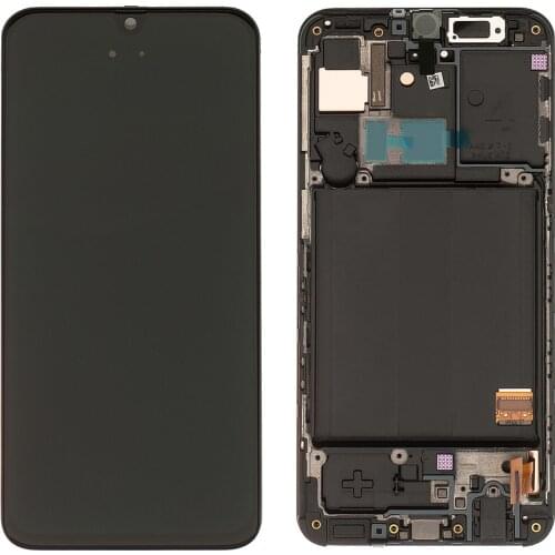 Original Super AMOLED For Samsung Galaxy A40 LCD Display Touch Screen Digitizer Assembly For Samsung A40 A405 A405F A405FN/DS