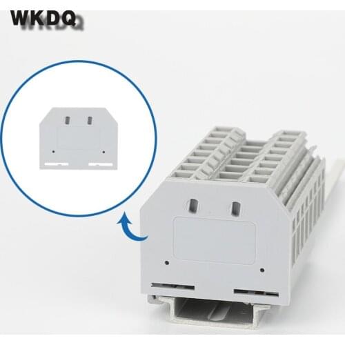 10Pcs 280,281,282,284-301/308/314/325 Plate 280 281 282 283 284 For Spring Connector DIN Rail Terminal Block End Cover