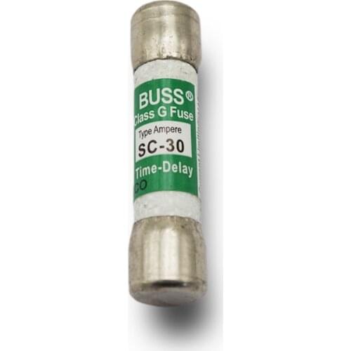 10pcs SC-30 Fuse 600V 30A Class G Size-rejecting Fuses for short circuit protection