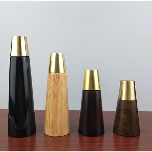 4Pcs Height8-18cm Solid Wood Furniture Legs, Inclined Cone Sofa Bed Cabinet Table and Chair Replacement Feet Sloping Feet