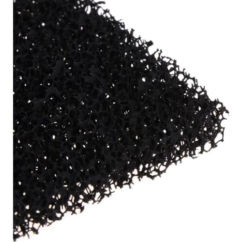 5Pcs Universal Black Activated Carbon Foam Sponge Air Filter Impregnated Sheet Pad Wholesale dropshipping