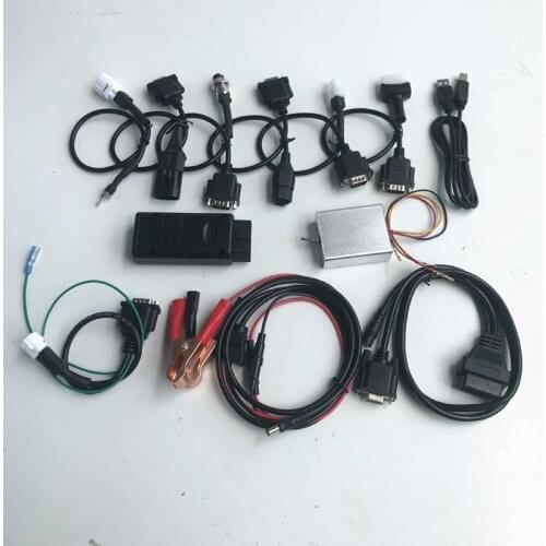 DHL free motorcycle diagnostic tester auto motor scanner 7in1 for HONDA for suzuki for YAMAHA,SYM,KYMCO,HTF,PGO 7in1 full cable